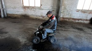 Степаныч пересел с Кировца на более легкий транспорт!