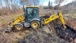 Копаем второй пруд экскаватором "Лью-Гонг"