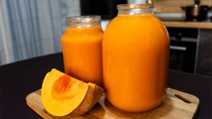 Тыквенный сок с апельсином и лимоном