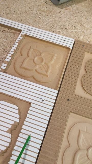 3д элементы на ЧПУ стенке