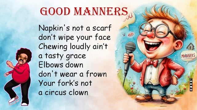 Mind your manners - Шуточная песня смотреть онлайн