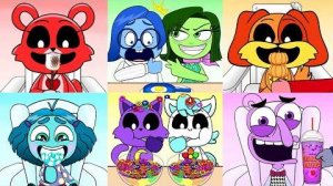 Emoji Color ASMR MUKBANG Challenge — Лучшая полная версия