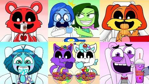 Emoji Color ASMR MUKBANG Challenge — Лучшая полная версия