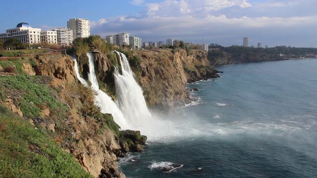 Турция. Анталья. Нижний Дюденский водопад!
