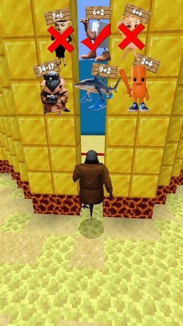 Italian Brainrot VS Closing Door P.10 #minecraft #brainrot смотреть онлайн