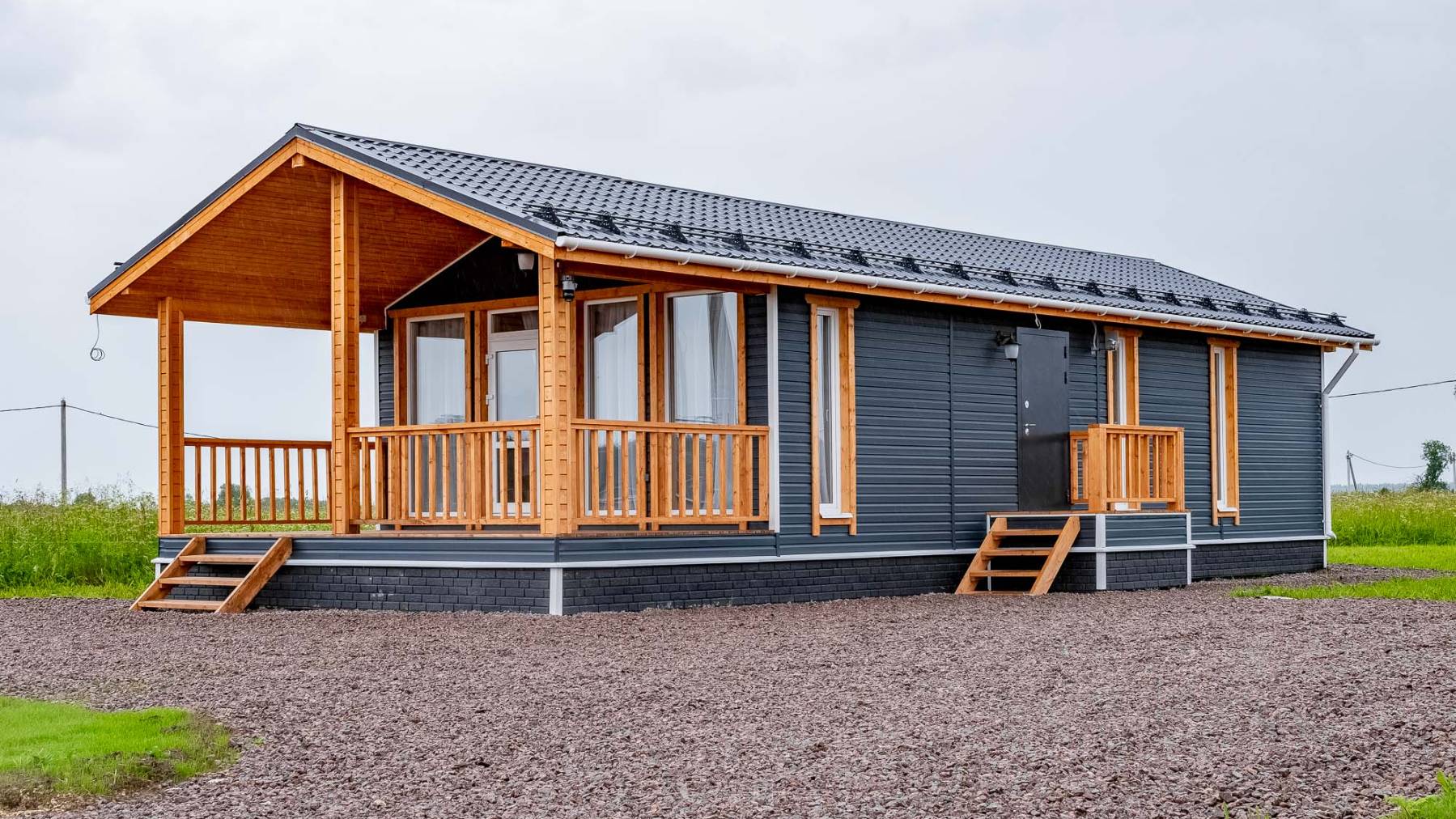 Зимний дом!