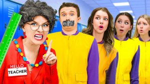 🏫 Как выжить в самой строгой школе мира 😅 Школьные лайфхаки | 123 GO!