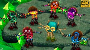 Призматические Ньарлы - Все Версии (My Singing Monsters, Мои Поющие Монстры, Msm, Мсм)