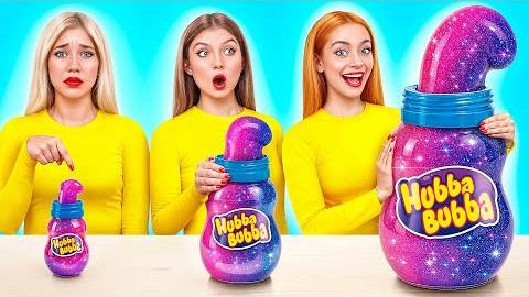 Большая, Средняя или Маленькая Тарелка Челлендж | Умные Гаджеты или Лайфхаки от Candy DO смотреть онлайн