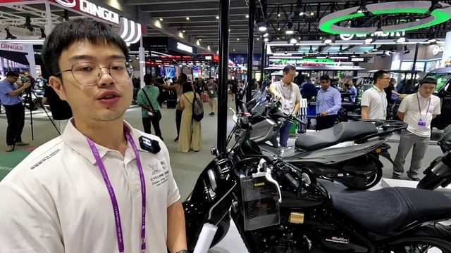 Мотоциклы Зонгшен (ZONSEN). Интервью на выставке CFAIR. смотреть онлайн