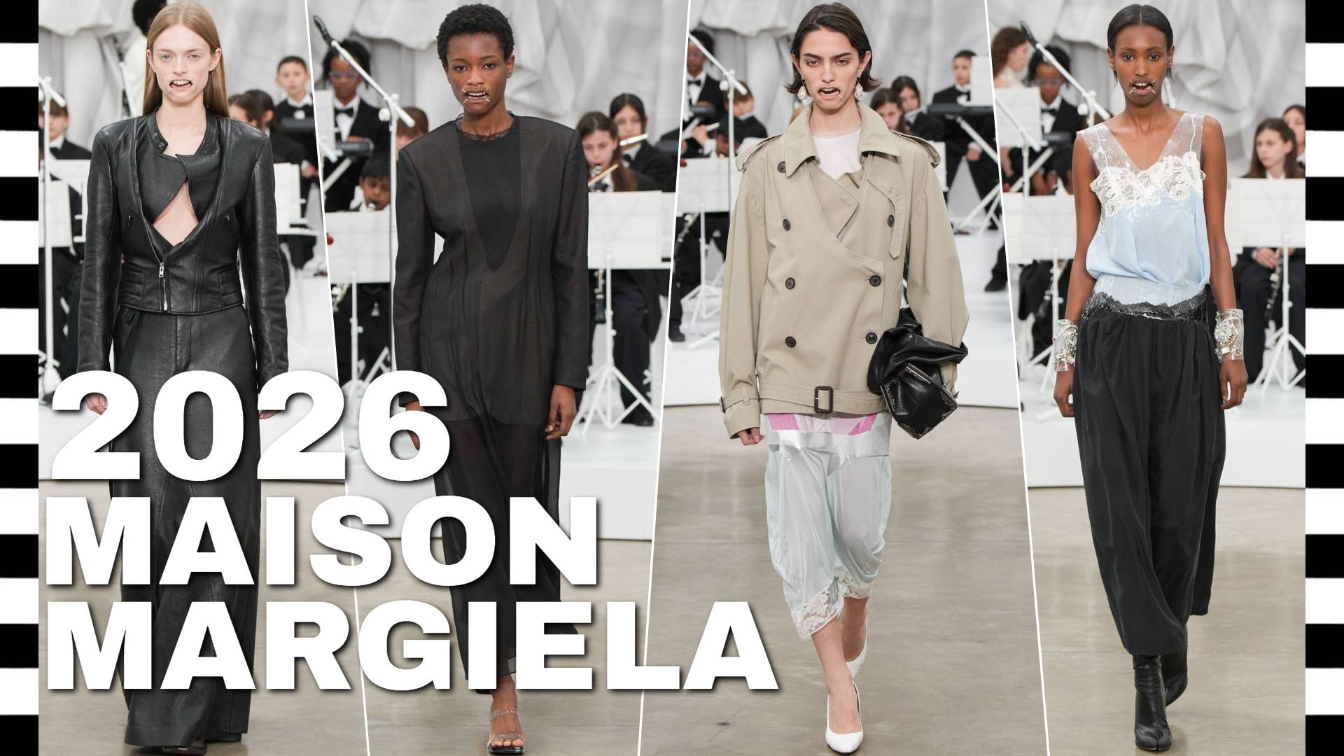 ✔️ MAISON MARGIELA (Мэзо́н Маржела́) коллекция весна-лето 2026 на Неделе моды в Париже смотреть онлайн