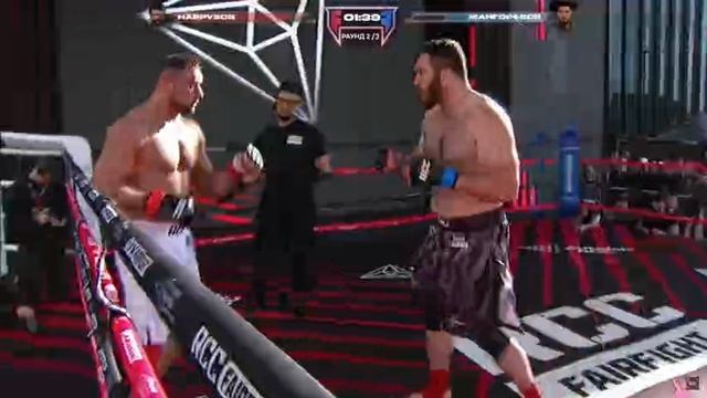 Гаджи Автомат против Ислама Джанго. БОЙ ПО КИКБОКСИНГУ В RCC👊