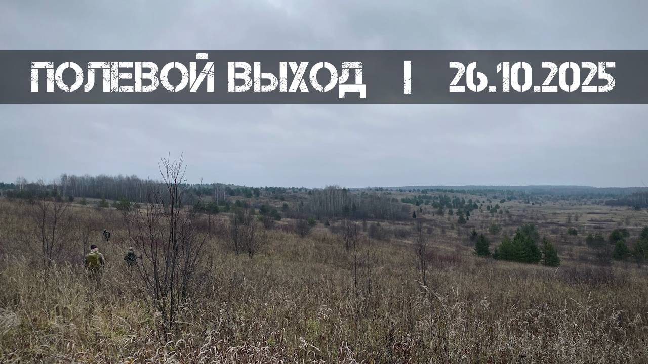 Полевой выход (26.10.2025 г.) смотреть онлайн