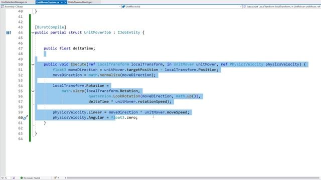 18 Move_Job_System Learn Unity DOTS! (FREE Tutorial Course) смотреть онлайн