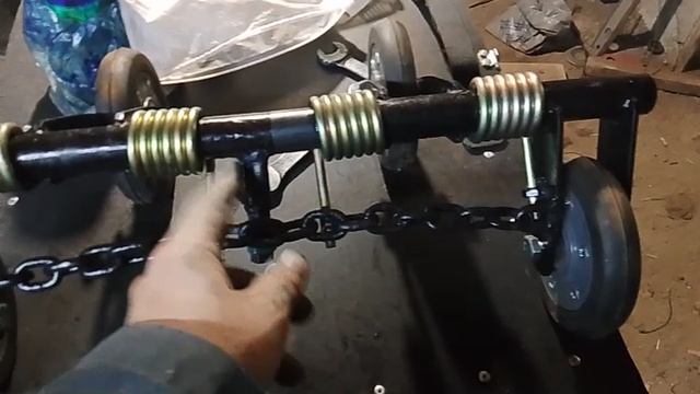 двухопорная усиленая подвеска мотобуксировщика смотреть онлайн