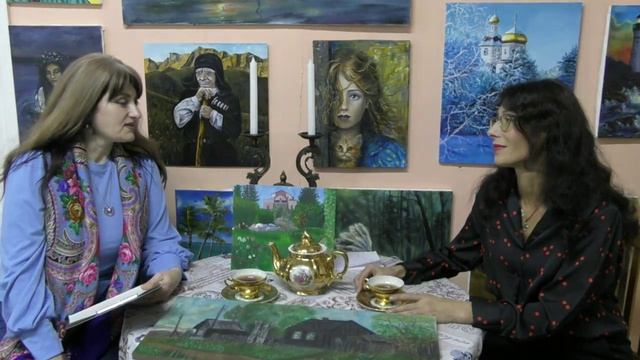 Интервью с художником Смоленского МО Ольгой Мурашкиной. смотреть онлайн