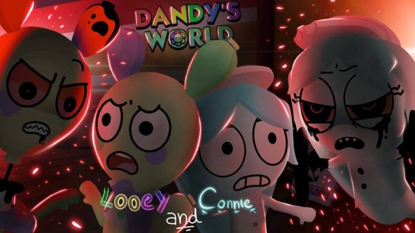 Looey and Connie in a nutshell - Dandy's World Animation Meme