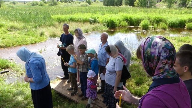 Водосвятный молебен. смотреть онлайн