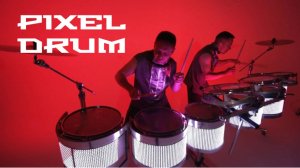 СВЕТОВОЕ барабанное ШОУ / PIXEL DRUM Пиксельные БАРАБАНЫ / светящиеся барабаны
