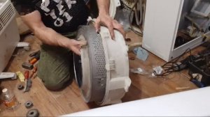 Замена подшипников на стиральной машине Самсунг.