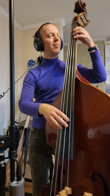 Дневник записи альбома Максимов/Сокулер project. Пишуем соло контрабаса в один из наших треков смотреть онлайн