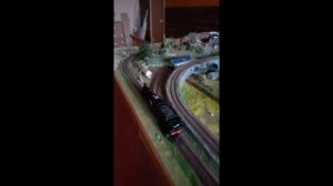 Как бы так. Испытание паровоза Эр-797-41 на макете.