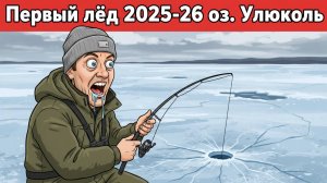Рыбалка. Зимняя рыбалка. Первый лёд 2025-26 оз. Улюколь