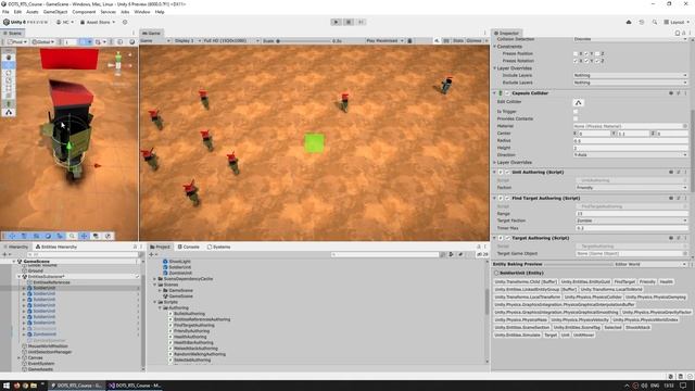 34 Melee_Attacks Learn Unity DOTS! (FREE Tutorial Course) смотреть онлайн