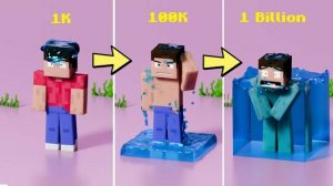 Minecraft как никогда реалистично! ✨ Blender 3D-анимация с безупречной физикой.