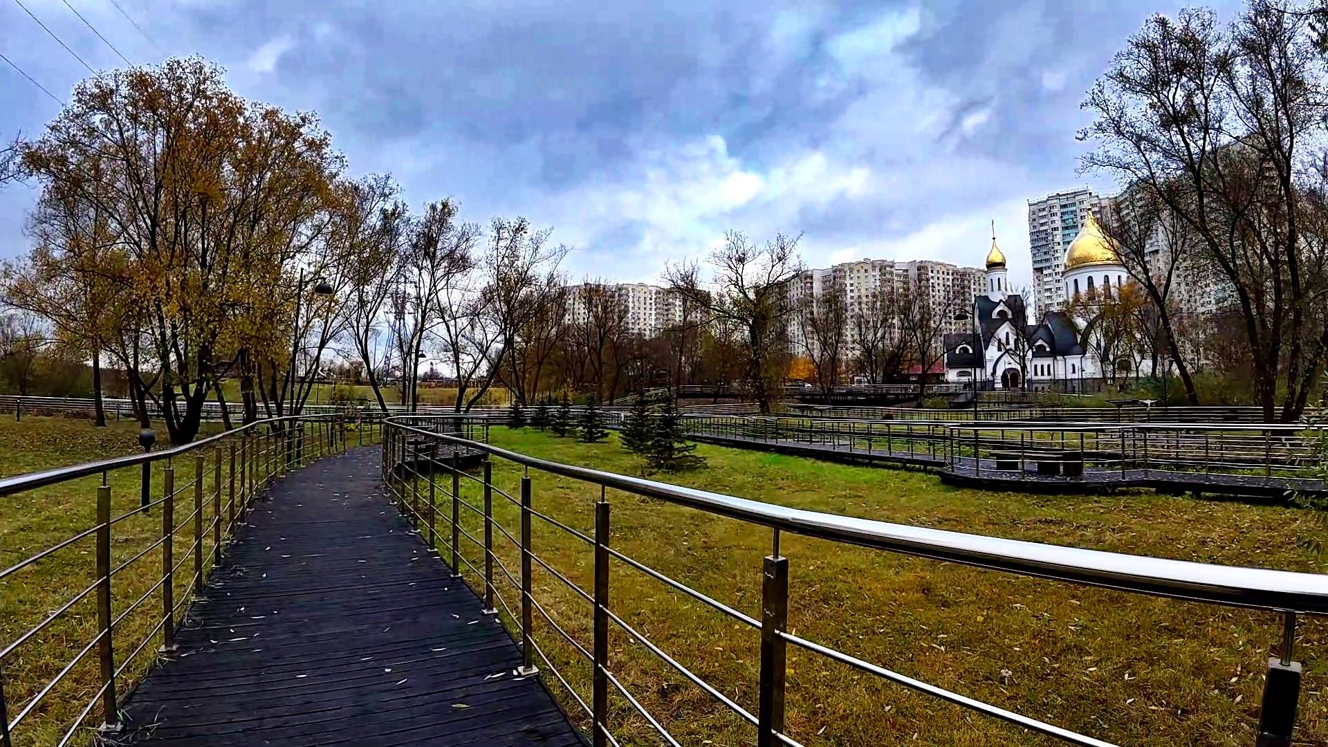 Парк долины реки Чертановки. Москва. Часть 3. смотреть онлайн