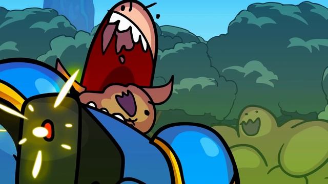 Warhammer 40000 Space Marine 2: Рейд за туалетной бумагой на планете тираннидов миссия выполнима, б