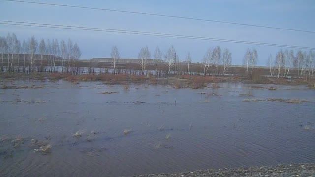 Омск - Татарская (Транссибирская магистраль) в апреле. смотреть онлайн