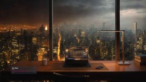 Сосредоточьтесь, как генеральный директор в своем рабочем пентхаусе, Музыка для повышения эффективно