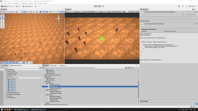 24 Enemies__Factions Learn Unity DOTS! (FREE Tutorial Course) смотреть онлайн
