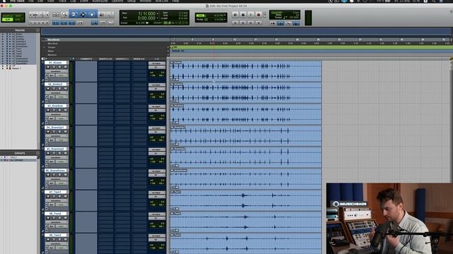 Pro Tools с нуля изучаем интерфейс и инструменты смотреть онлайн