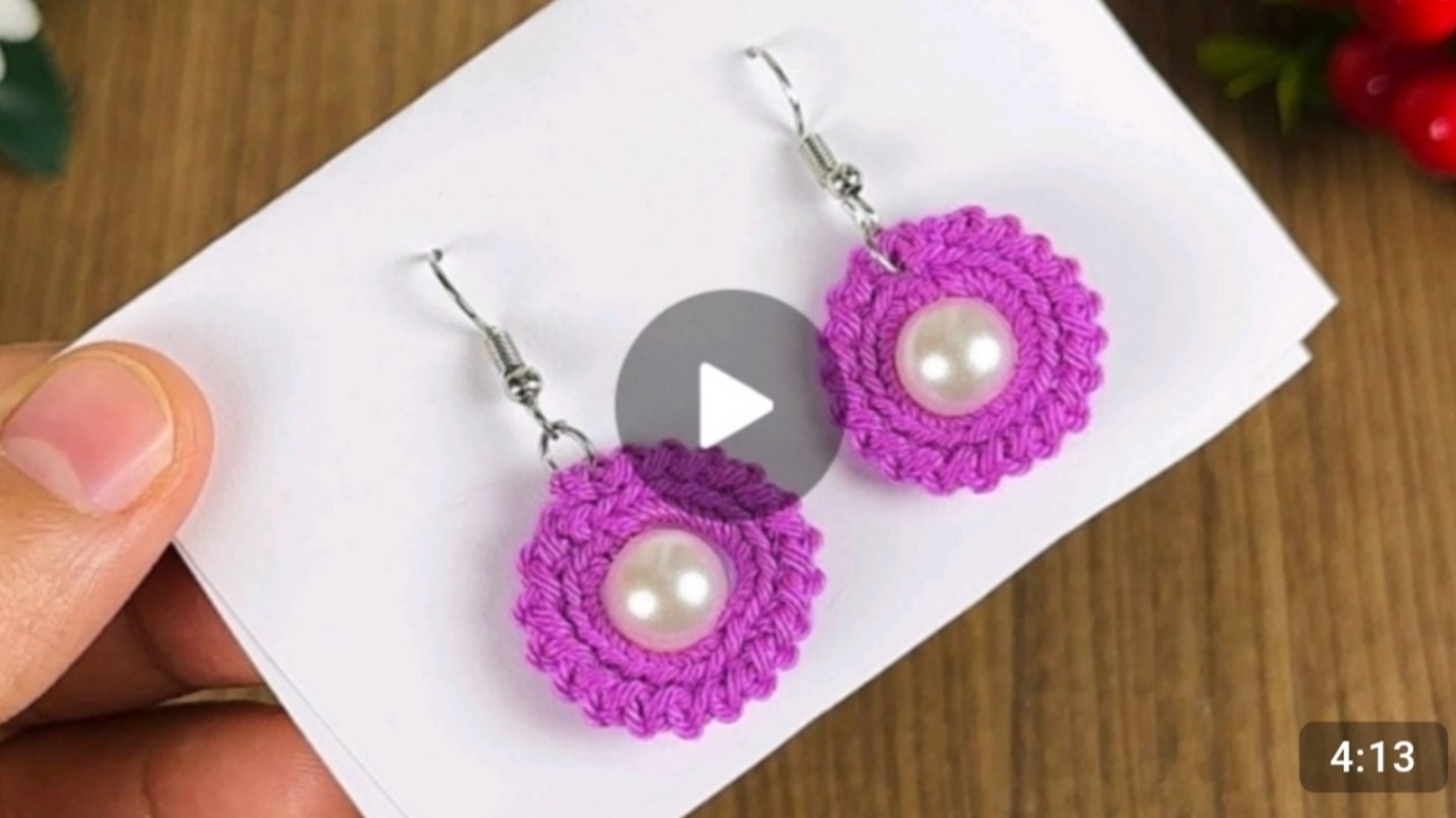 Серьги крючком😍 #всевжизнисвязано #вязаниекрючком #все_в_жизни_связано смотреть онлайн