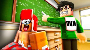 🤯 УЧИТЕЛЬ СХОДИТ С УМА! КАК Я СОРВАЛ УРОКИ В ШКОЛЕ В РОБЛОКС