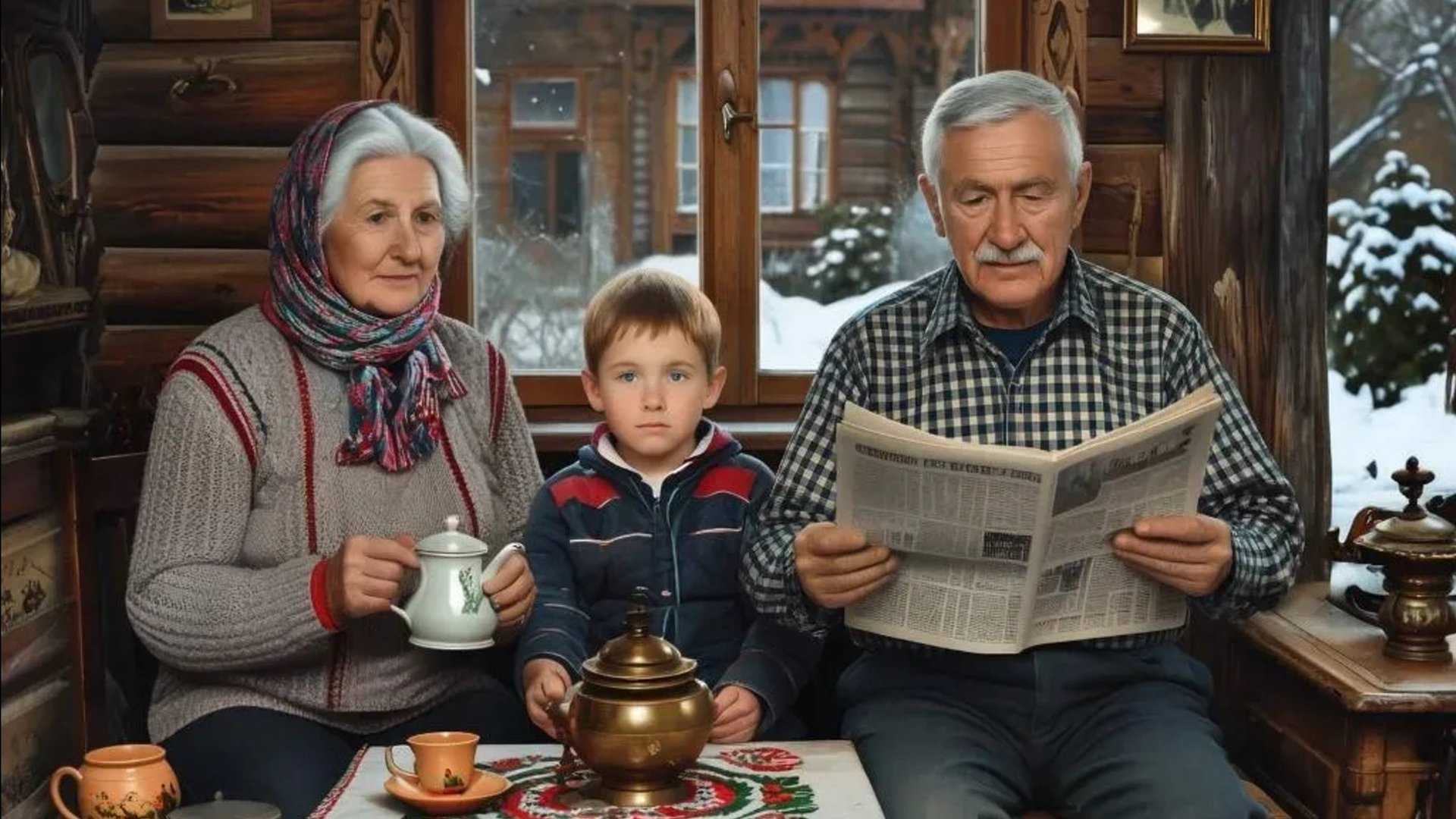 Русский Дед Народ и Святая Баба песня