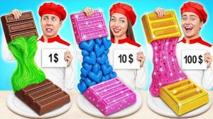 1$ vs 100$ vs 1000$ Кулинарный Челлендж от Candy DO