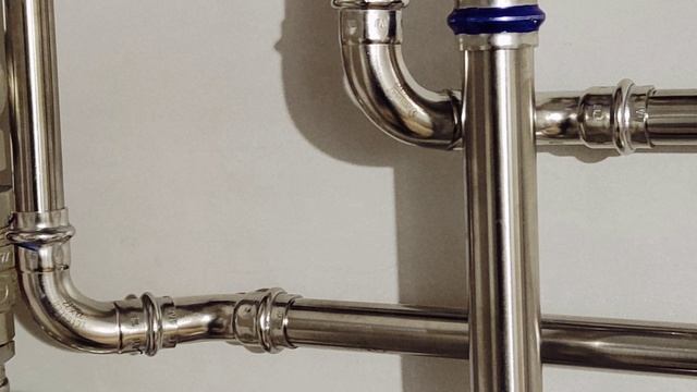 Лебяжье. Выполнили монтаж котелтной на нерже : хгвс, рециркуляция, тёплый пол, радиаторы