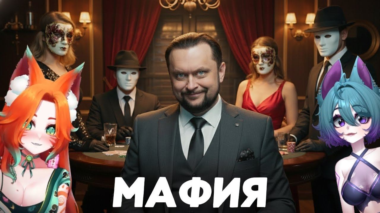 Уникальная непрофессиональная Мафия с Бандой Ютуб и Витуберами!
