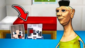 НУБ И ПРО СПРЯТАЛИСЬ ПОД КРОВАТЬЮ в МАЙНКРАФТ от ХАМУД ХАБИБИ АНИМАЦИЯ MINECRAFT HAMOOD HABIBI