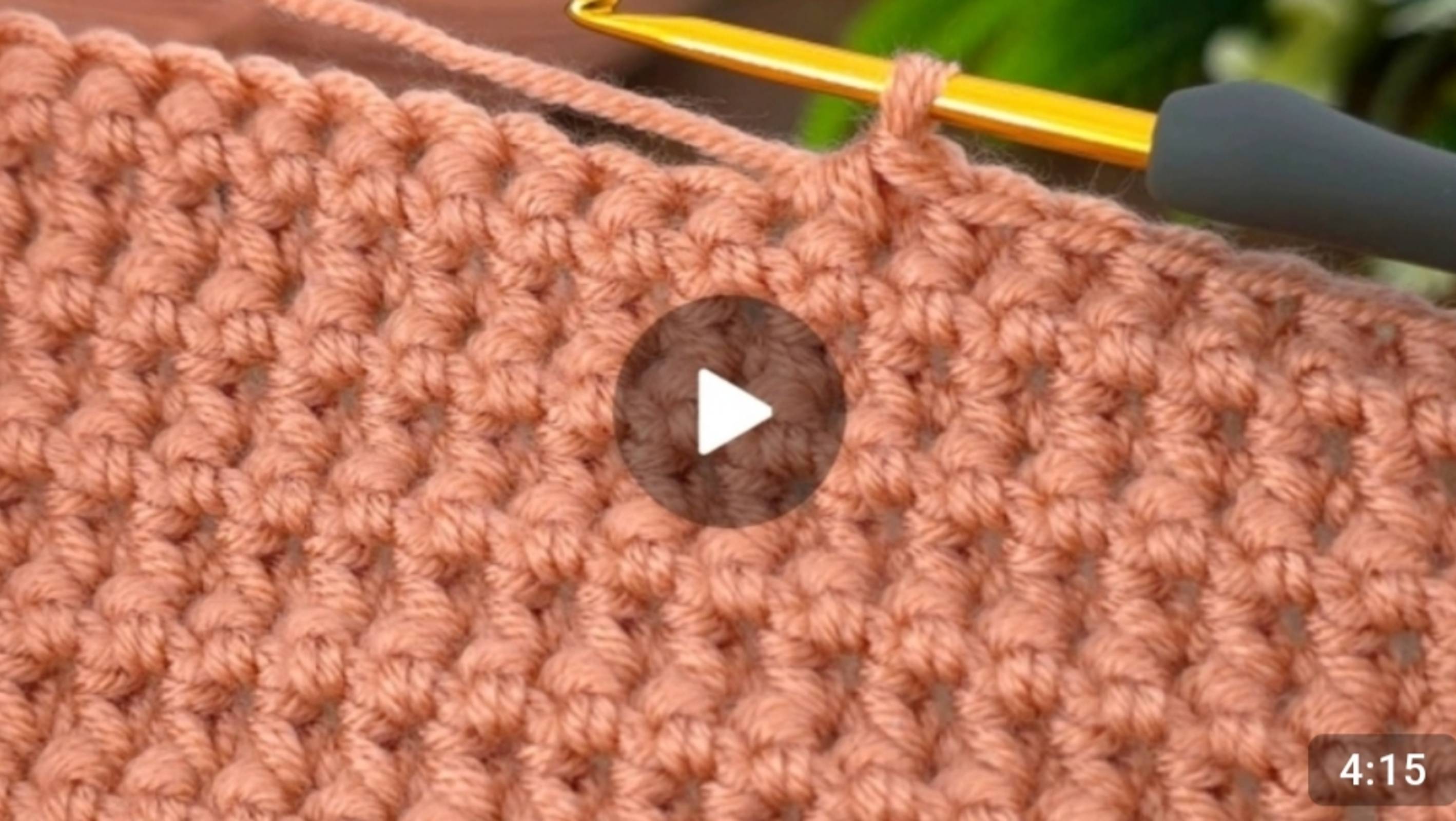 Узор крючком 🙂 #всевжизнисвязано #вязаниекрючком смотреть онлайн