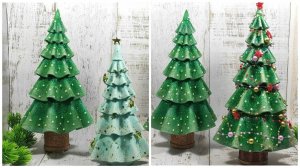 Белая ёлочка - моя любимая. Понравилось делать такие новогодние ёлочки из фоамирана своими руками.