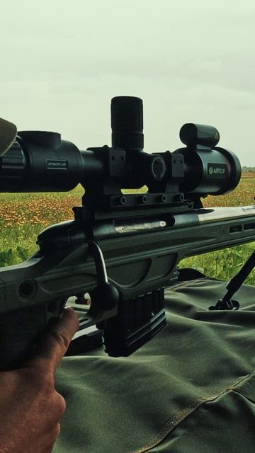 Точный выстрел с 500 метров с ARTELV ATOMOS после поправок в баллистическом калькуляторе смотреть онлайн