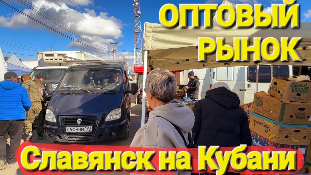 Славянск на Кубани | Оптовый рынок | Самый дешевый рынок на юге