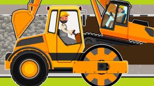 МУЛЬТИК МАШИНКИ ВИДЕО ПРО МАШИНКИ ДЕЛАЮТ ДОРОГУ МУЛЬТФИЛЬМЫ ЦВЕТНЫЕ МАШИНКИ ИГРУШКИ МАШИНКИ