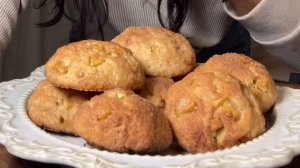 Творожно-яблочные Булочки...🥐🍏🍎😋    Рецепт ⤵️