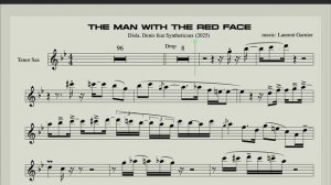 Disla, Danis ft. Syntheticsax - Man with the Red Face - Ноты для саксофона тенор - минусовка