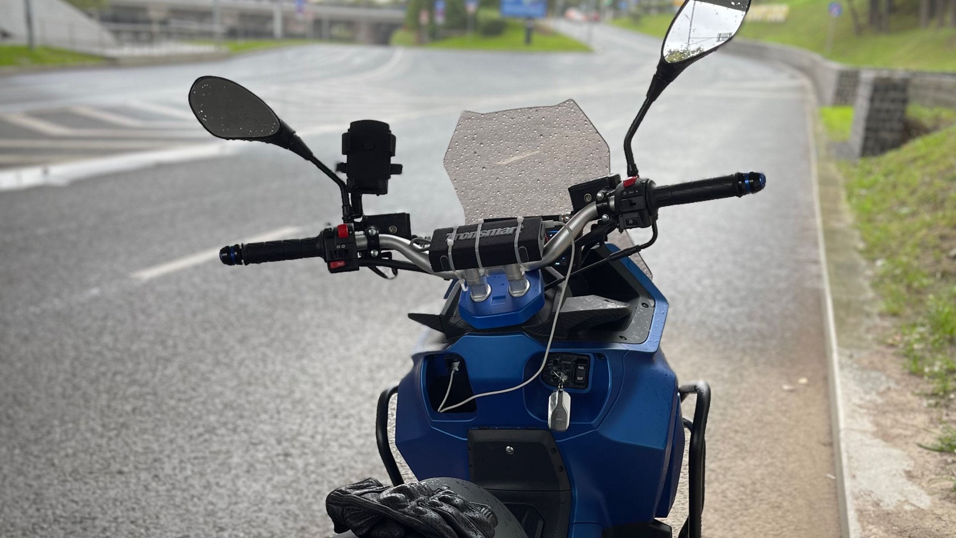 Jilang T-adv /осень закрыл сезон #jilang#скутер#мото#осень